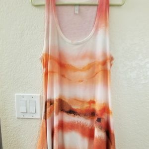 Long top or short tank dress..
